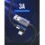  Кабель UGREEN US284 70255 Angled USB-C Male To USB2.0 A Male 3A Data Cable 90°Angle 3m Black 