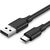  Кабель UGREEN US287 60117 USB-A 2.0 to USB-C Cable Nickel Plating 1.5m Black 
