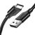  Кабель UGREEN US287 60117 USB-A 2.0 to USB-C Cable Nickel Plating 1.5m Black 