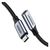  Кабель UGREEN US372 30205 USB-C 3.1 Male to USB-C Female Gen2 Extension Cable 1m Dark Gray 