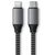  Кабель Satechi USB-C to Lightning Cable MFI 10 inch Space Gray 