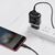  СЗУ BOROFONE BA36A High speed 1USB, QC3.0 + Micrо  (чёрный) 