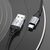  Кабель USB HOCO X102 Fresh USB - Type-C, 3A, 1 м, черный 
