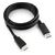  Кабель Gembird/Cablexpert CC-DP-HDMI-6 DisplayPort-HDMI 20M/19M 1,8м черный 