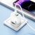  СЗУ 1USB+1Type-C 3.0A PD 30W+QC3.0 быстрая зарядка для Type-C Lighting 8-pin Hoco CS55A 1м (White) 