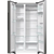  Холодильник Gorenje NRR9185EAXLWD серебристый матовый 