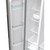  Холодильник Gorenje NRR9185EAXLWD серебристый матовый 
