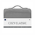  Сумка для ноутбука WiWU Cozy Classic Case 14" водонепроницаемый полиэстер (Gray) 