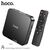  Смарт-ТВ приставка HOCO DQ08 Hidalg WiFi HD черный CortexTM-A53, Android 10 version 2GB+16GB 