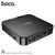  Смарт-ТВ приставка HOCO DQ08 Hidalg WiFi HD черный CortexTM-A53, Android 10 version 2GB+16GB 
