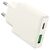  Адаптер Сетевой Hoco N45 Biscuit PD30W+QC3.0 USB/Type-C  (moonlight white) (238654) 