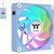  Вентилятор Thermaltake CT120 EX Sync Hydrangea Reverse ARGB (CL-F198-PL12BU-A) (упак. 3шт) 120х120x25 синий 4-pin 31.2дБ Ret 