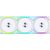  Комплект вентиляторов (3шт.) Lian Li UNI Fan SL Wireless 120 (G99.12SL1W3W.R0)/12SL1W3W White/120x124,5x28мм (PWM, ARGB, 2000 об/мин (Max.), 28.5dBa) 