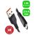  Кабель GoPower GP01M USB (m)-microUSB (m) 1.0м 2.4A ПВХ черный (1/800) 