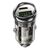  Адаптер Автомобильный Hoco Z53A Vision PD30W+QC3.0 (transparent black) (225395) 