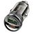  Адаптер Автомобильный Hoco Z53A Vision PD30W+QC3.0 (transparent black) (225395) 