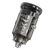  Адаптер Автомобильный Hoco Z53A Vision PD30W+QC3.0 (transparent black) (225395) 