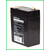  Аккумулятор свинцово-кислотный GoPower LA-645/security 6V 4.5Ah (1/20) 