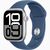  Smart-часы Apple Watch Series 10 MWWC3LW/A 42мм OLED корп.серебристый Sport Band рем.синий разм.брасл. 150-200мм 