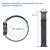  Ремешок миланcкий из нержавеющей стали Great Case Milanese Loop для Apple Watch 38/40/41 мм, 235мм, на магните, черный+синий (27) 