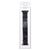  Ремешок - ApW34 металл блочный на застежке Apple Watch 38/40/41мм (black) (230492) 