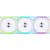  Комплект вентиляторов (3шт.) Lian Li UNI Fan SL Wireless 120 Reverse Blade (G99.12RSL1W3W.R0)/12RSL1W3W White/120x124,5x28мм (PWM, ARGB, 2000 об/мин) 