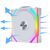  Комплект вентиляторов (3шт.) Lian Li UNI Fan SL Wireless 120 Reverse Blade (G99.12RSL1W3W.R0)/12RSL1W3W White/120x124,5x28мм (PWM, ARGB, 2000 об/мин) 