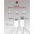  Кабель Lightning-Type-C для быстрой зарядки (мощностью 20W) для Apple iPhone, Apple iPad, AirPods быстрая зарядка (сила тока 3A) для телефона, планшета, наушников, смартфона белый, 1 метр (кабель для айфон) 