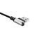  Кабель USB HOCO U17 Micro Capsule USB - MicroUSB, 2.4А, 1.2 м, черный 
