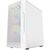  Корпус Powercase CMIMZW-L3 Mistral Micro Z3W Mesh LED, Tempered Glass, 2x 140mm + 1х 120mm 5-color fan, белый, mATX (CMIMZW-L3) 
