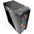  Корпус Powercase CMRMX-L3 Rhombus X3 Mesh LED, Tempered Glass, 3x 120mm 5-color fan, чёрный, ATX (CMRMX-L3) 