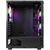  Корпус 1STPLAYER Fire Dancing V3-B (V3-B-4F1)/ATX, TG/4x120mm LED fans inc. 