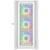  Корпус Powercase ByteFlow Micro White (CAMBFW-A4), Tempered Glass, 4х 120mm ARGB fans, ARGB HUB, белый, mATX 