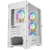  Корпус Powercase ByteFlow Micro White (CAMBFW-A4), Tempered Glass, 4х 120mm ARGB fans, ARGB HUB, белый, mATX 