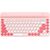  Клавиатура A4Tech Fstyler FBK30 Raspberry розовый 