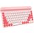  Клавиатура A4Tech Fstyler FBK30 Raspberry розовый 