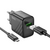  Блок питания сетевой 1 USB HOCO CS21A Rich, 3000mA, пластик, QC3.0, кабель USB - микро USB, цвет: чёрный (1/32/192) 
