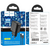  Блок питания сетевой 1 USB HOCO CS21A Rich, 3000mA, пластик, QC3.0, кабель USB - микро USB, цвет: чёрный (1/32/192) 