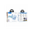  Беспроводные наушники HOCO EQ13 Fun true wireless BT headset (7hours) blue 