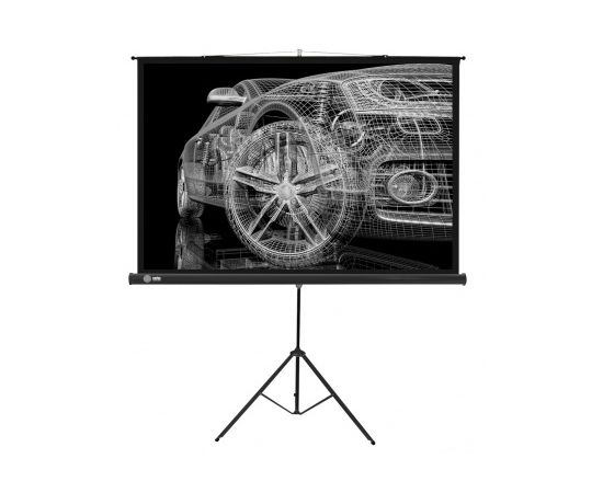  Экран Cactus 124.5x221см Triscreen CS-PST-124x221 16:9 напольный рулонный черный 