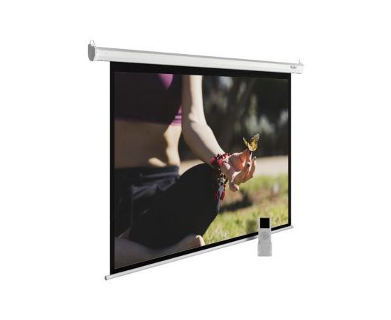  Экран Cactus 197x200см MotoExpert CS-PSME-200x200-WT 1:1 настенно-потолочный рулонный белый (моторизованный привод) 