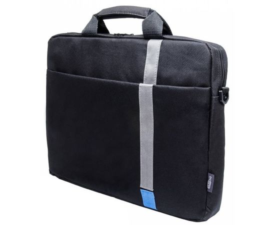  Сумка для ноутбука 15,6" PC Pet HQ Classic Toplader Front compartment Blue/Black (PCP-1001BL) 