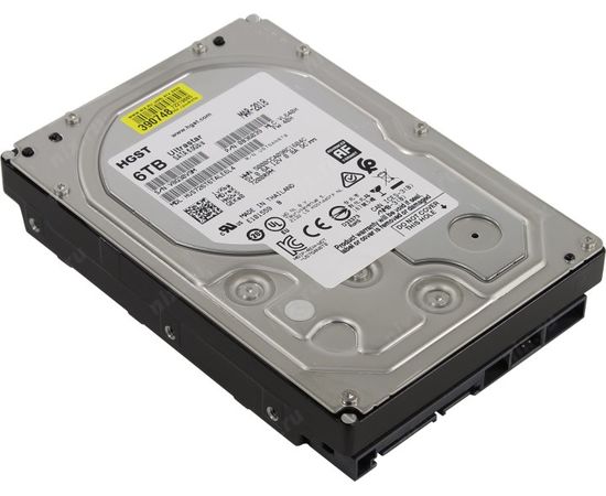  Western Digital Ultrastar DC HDD Server 7K6 (3.5’’, 6TB, 256MB, 7200 RPM, SATA 6Gb/s, 512E SE), SKU: 0B36039 