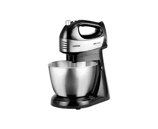  Миксер с чашей Centek CT-1124 (черн/сталь) 