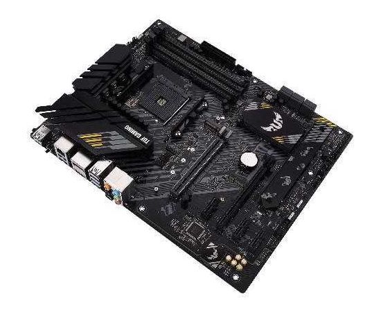  MB sAM4 ASUS TUF GAMING B550-PLUS, AMD B550, ATX, 4xDDR4, 1xPCI-E4.0x16/1xPCI-E3.0x16/1xPCI-E3.0x16(x4)/1xPCI-E3.0x1, 6xSATA3/3xM.2, RTL8125B, S1200A, 1xUSB3.2(Type-C)/5xUSB3.2, DP/HDMI, PS/2 