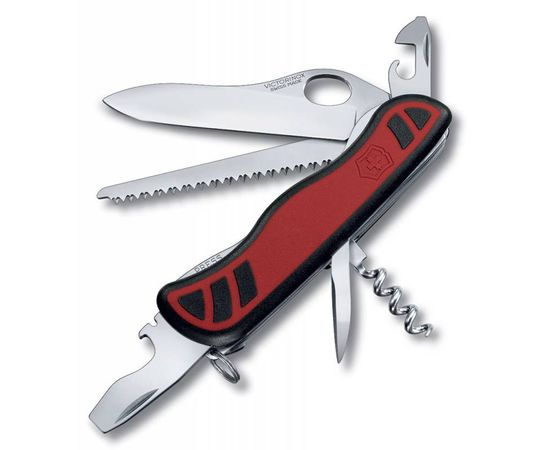  Нож перочинный Victorinox Forester M Grip (0.8361.MC) 111мм 12функций красный/черный 