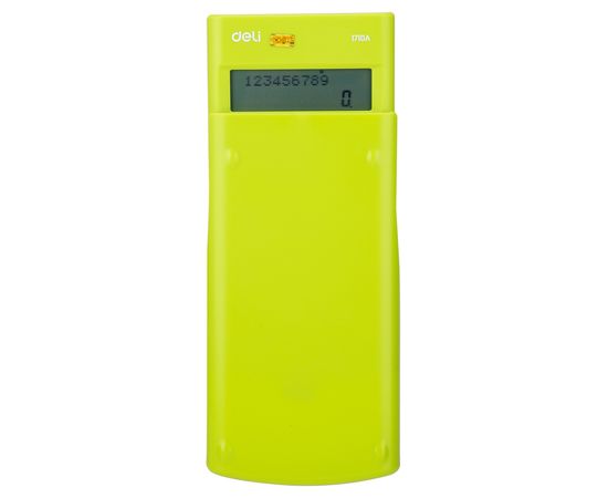  Калькулятор научный Deli E1710A/GRN зеленый 