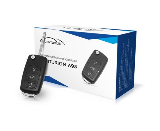  Автосигнализация Centurion A95 без обратной связи брелок без ЖК дисплея 