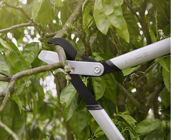  Сучкорез плоскостной Fiskars PowerGear LX92 малый черный/оранжевый (1020186) 