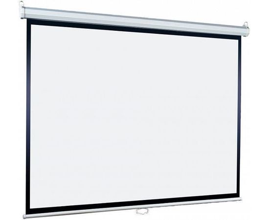  [LEP-100106] Настенный экран Lumien Eco Picture 127х127см (рабочая область 121х121 см) Matte White восьмигранный корпус, возможность потолочн./настенного крепления, уровень в комплекте, 1:1 (треугольная упаковка) 